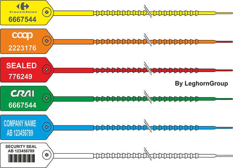 adjustable plastic seal